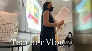 High School English Teacher Vlog 1