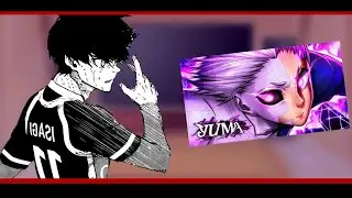 Blue Lock reagindo ao RAP do REO | Yuma | Blue Lock React 1/?? ⚽