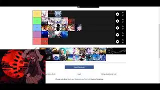 THE OSU! BACKGROUND TIERLIST (nalian reupload)