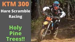 Pine Tree Hare Scramble Racing! | KTM 300 XC-W | Round 3 2022