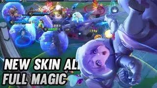 AoV : NEW SKIN ALICE ASTRO ODESSY | FULL MAGIC - ARENA OF VALOR | LI&Ecirc;NQU&Acirc;NMOBILE | ROV | COT