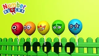Numberblocks 1-50 Counting Numberblocks Balloon 1 to 100 Learn to Count Number Patterns