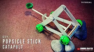 DIY Popsicle Stick Catapult Tutorial