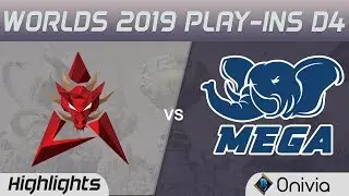 HKA vs MEGA Highlights Worlds 2019 Play in Hong Kong Attitude vs MEGA by Onivia