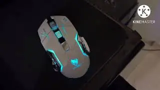 Wireless Rechargeable RGB Gaming Mouse Now In Bangladesh | T-Wolf Q13 White | Price: 650 TK Only