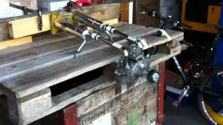 DLE 111 First run Testen des Motors 111.2ccm