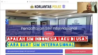 Apakah SIM Indonesia Laku di USA? Bagaimana Cara Buat SIM Internasional?