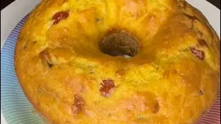 Chiffon cake rustico