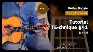 Guitar Boogie (Tommy Emmanuel) - Tutorial (Part 2)