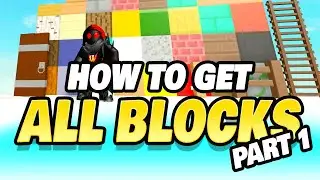 How to Get All Blocks in Roblox Islands Part 1