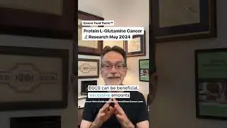 L-glutamine restriction and #cancer May 2024
