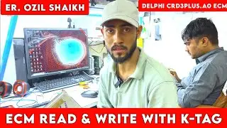 Delphi CRD3PLUS.A0 Ecm Read Write With Ktag & What is read/Write in Brief Explain By Ozil Shaikh