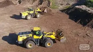 Brow Crushing Gets Great Value & Durability with Komatsu Wheel Loaders from Roland Machinery