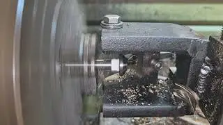 Turning external radius in lathe (dome end)