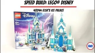 LEGO&reg; Disney 43244 Elsa's Ice Palace - Speed Build