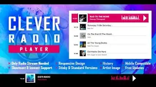 Clever Radio Player with Shoutcast and Icecast Support -  Installation