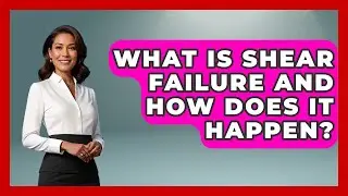 What Is Shear Failure And How Does It Happen? - How Things Break