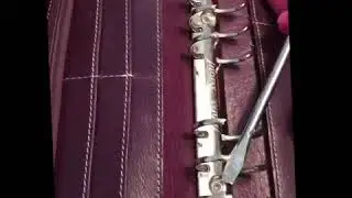 Taking the Rings Out of My Filofax Malden
