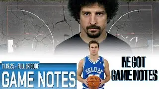Game Notes ft. Chris Peters 11.19.25