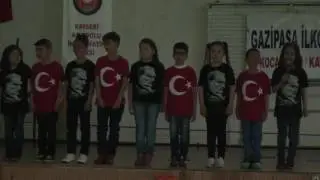 GAZİPAŞA İLKOKULU 23 NİSAN 2017 KAYSERİ