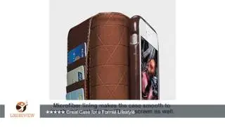 iPhone 6 Plus Case, iPhone 6 Plus Wallet Case Magnetic Buckle, ESR Intelligent Series Pu Leather