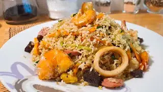 මික්ස් ෆ්&zwj;රයිඩ් රයිස් එකක් හදමු | Easy Fried Rice Recipe in Sinhala