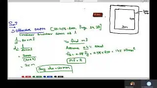 Example of Two Way Slab Corners are not held down