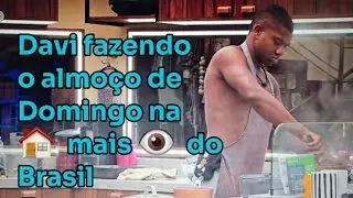 Matteus no monstro, Davi preparando o almo&ccedil;o e o restante dos brothers dormindo na casa