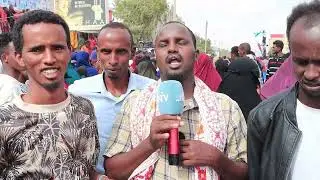 Shacabka Laascaanood oo siweyn u soo dhaweeyey Doorashaddii Madaxweynaha ee ka dhacday magaaladaas.