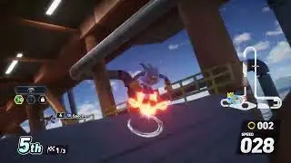 Sonic Racing CrossWorlds ONT &bull; Storm gets karma for startup boost with monster truck