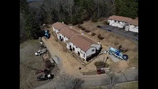 Condominium Building Lift for Foundation Replacement