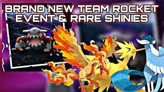 BRAND NEW TEAM GO ROCKET EVENT & NEW LEGENDARY SHINIES!
