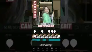 TUTORIAL EDIT VIDIO CAPCUT #shorts