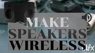 Make your SPEAKERS WIRELESS (w/ Sennheiser G4 IEM System)