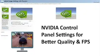 NVIDIA Control Panel Settings for Better Quality & FPS On Windows PC 💻