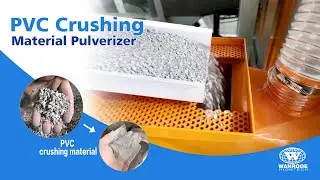 PNMP-600 PVC Crushing Material Plastic Pulverizer Machine Plastic Grinder Machine