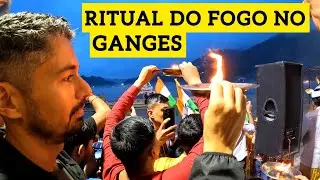 PARTICIPAMOS DE UMA CERIM&Ocirc;NIA  NO RIO GANGES E FICAMOS NUM ASHRAM - &Iacute;ndia 🇮🇳