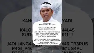 Pesan Keras Kang Deddy Mulyadi: Rajin Bersih dari Kecil, Hindari Kemiskinan!&bull; Tagar: #DeddyMulyadi