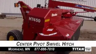 New Holland H7450 - Swivel Hitch, 1000 pto, Rollers Sold on ELS!
