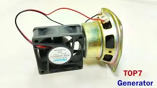 Review Top 7 Free Energy Electricity 80000KW Generator Ac 220V At Homemade Generator