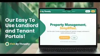 Our Easy to Use Landlord Portal on Fixit By Threalty