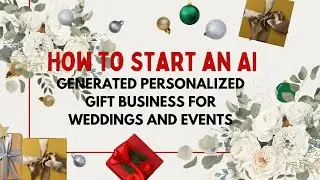 &ldquo;How to Start an AI-Generated Personalized Gift Business for Weddings and Events&rdquo;