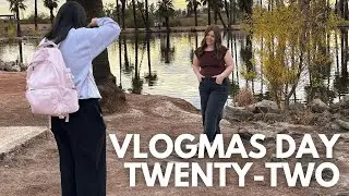Vlogmas 2024 // Day 22 // Get It All Done // Senior Photos