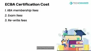 ECBA Certification Cost | ECBA Fees - Techcanvass