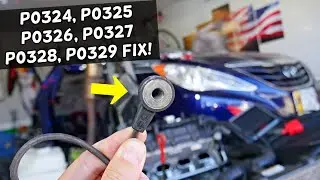 HYUNDAI SONATA CODE P0324 P0325 P0326 P0327 P0328 P0329 KNOCK SENSOR SERVICE ENGINE LIGHT ON