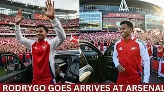 RODRYGO TO ARSENAL SEALED 🔥 GUNNERS COMPLETE STATEMENT SIGNING!