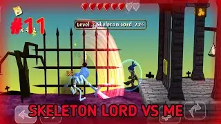 SKELETON LORD VS ME | Swordigo gameplay walkthrough part 11  | PHOENIX F-6 #swordigo 