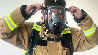 Quick guide for donning Muskwell SCBA