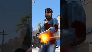 MICHAEL VS POLICE | TECHNO VIHAAN | #shorts #gta5gameplay #technogamerz