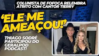 Colunista de fofoca relembra treta com cantor Tierry: 